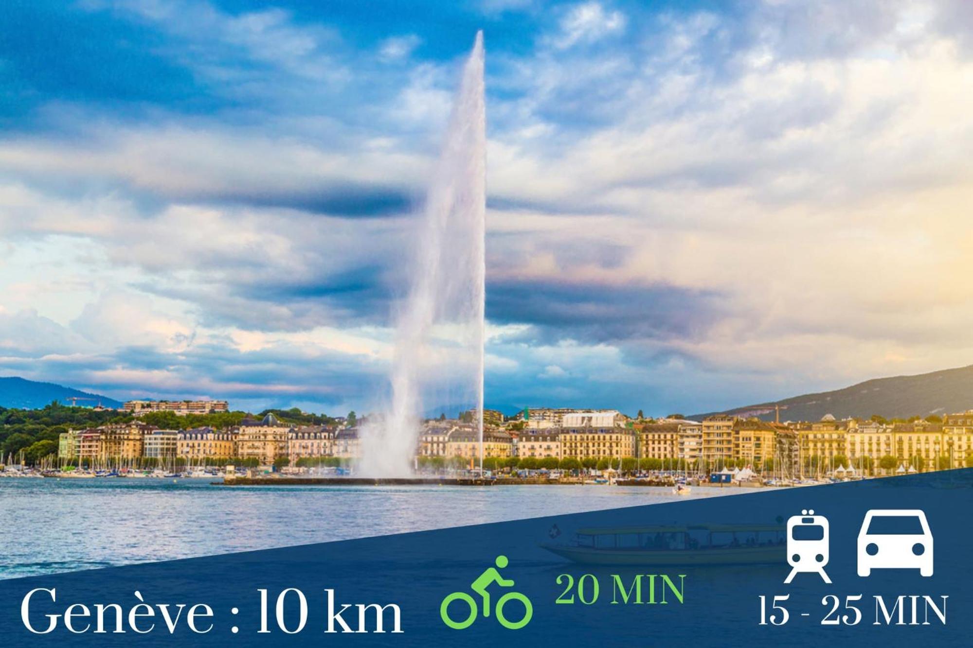 Homey Colibri - New / Free Parking/ Proche Gare Annemasse / Aux Portes De Genevegeneve Luaran gambar